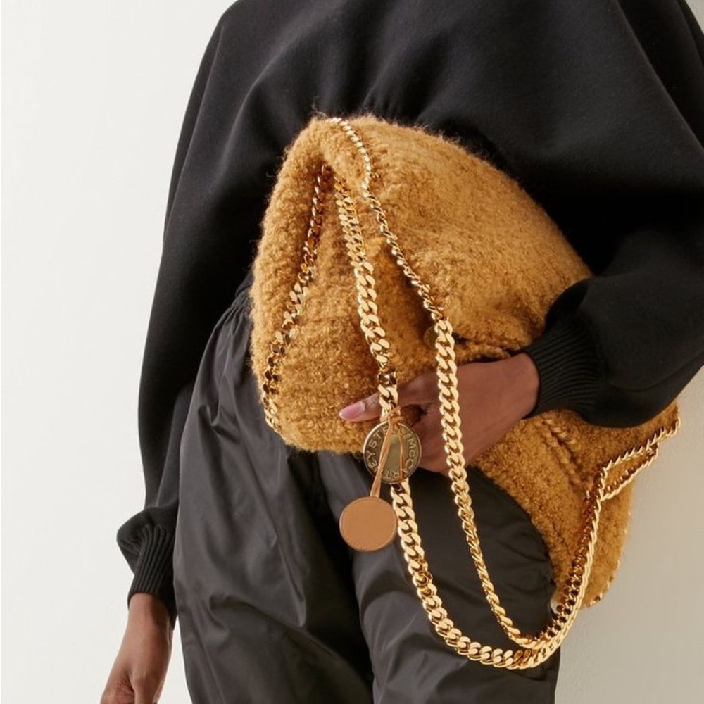 🧶 Stella McCartney Maxi Faux Shearling Falabella 🧶